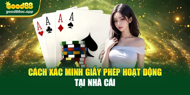 Cách xác minh giấy phép hoạt động tại nhà cái